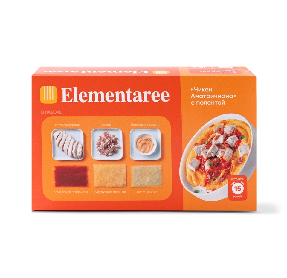 

Набор для приготовления Чикен Аматричиана Elementaree 390 г
