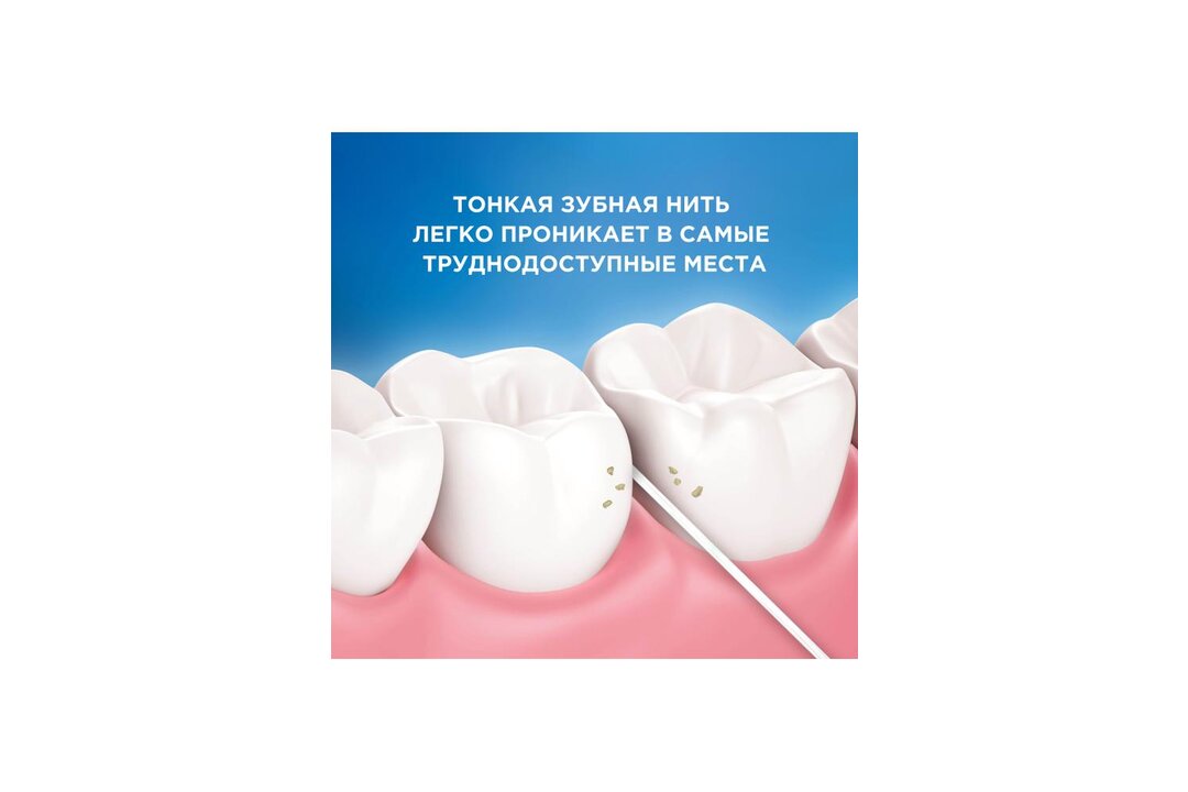 

Зубная нить Oral-B Essential Floss Мята вощеная 50 м