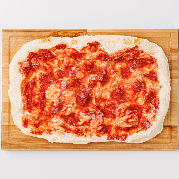 Основа для римской пиццы с соусом, зам.(Продукт замороженный)