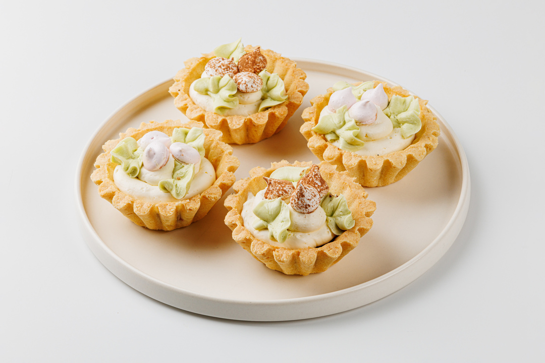 

Корзиночки Вишня и Смородина с масляным кремом 4 шт. 320 г