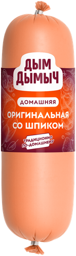 

Колбаса Дым Дымыч Домашняя Оригинальная со шпиком вареная вес