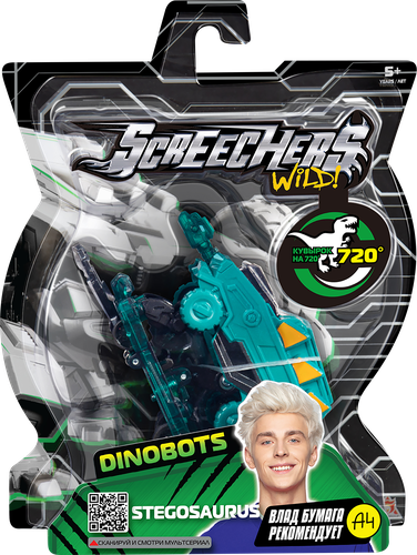 

Машинка-трансформер SCREECHERS WILD Динобот 720, в ассортименте
