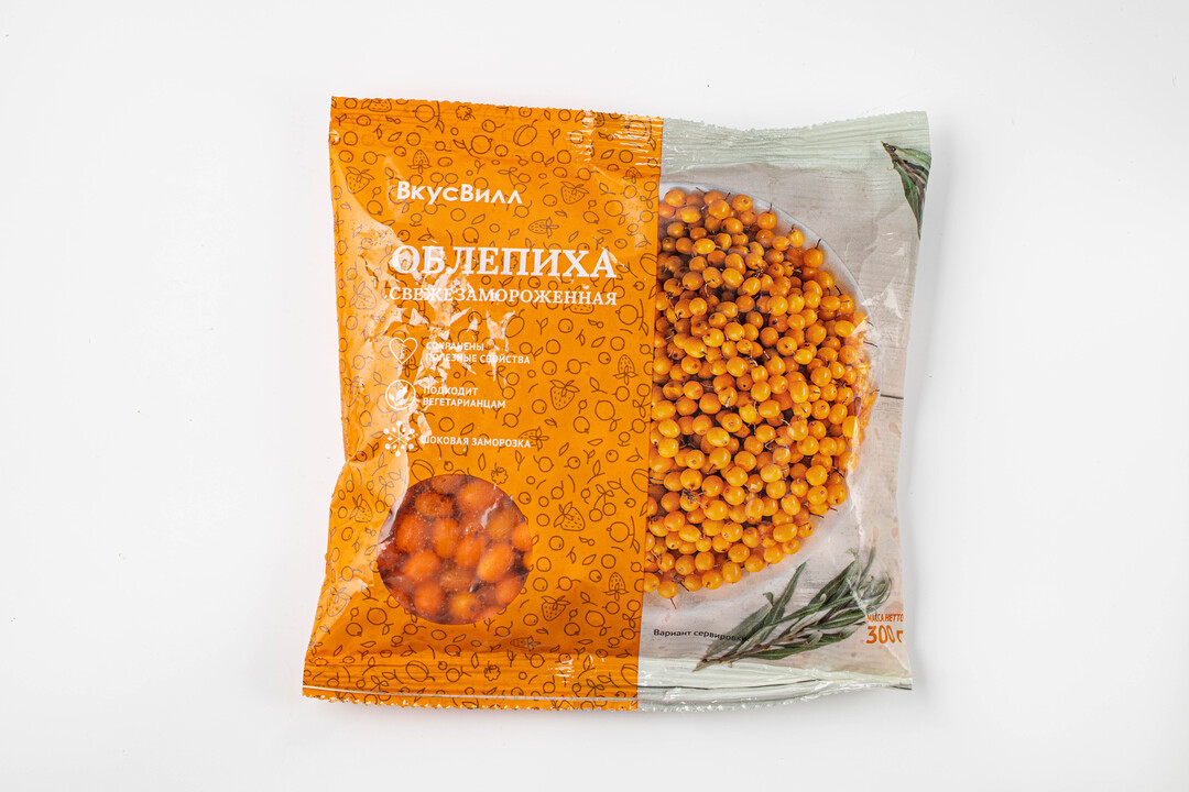 

Облепиха свежезамороженная