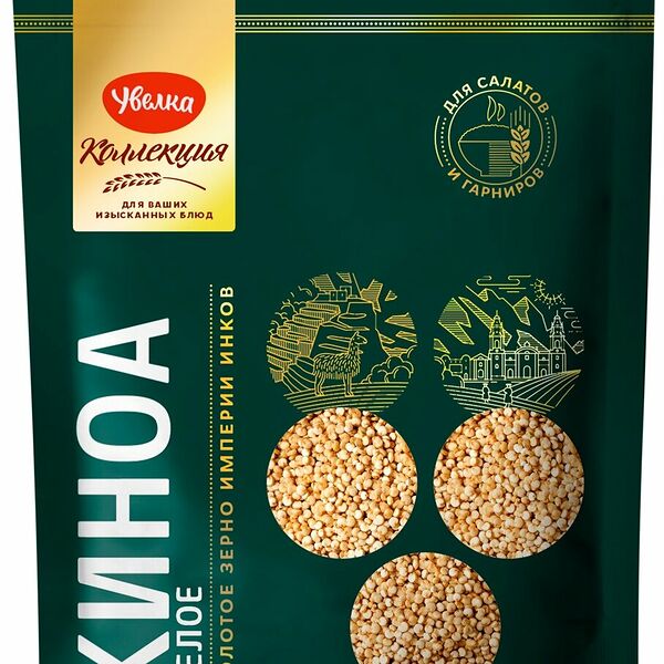 Киноа Увелка Коллекция белое
