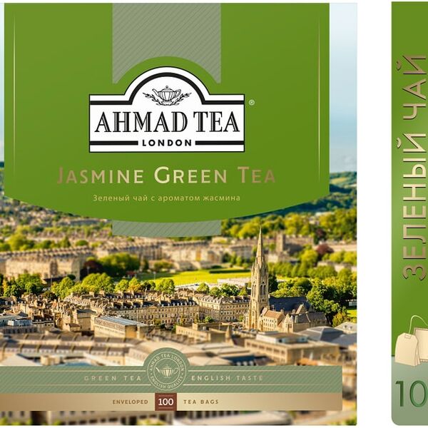 Чай зеленый Ahmad Tea с жасмином 100*2г