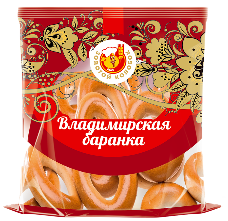 

Баранки ЗОЛОТОЙ КОЛОБОК Сдобные