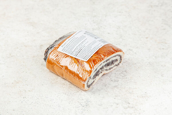 Рулет с маковой начинкой, половинка