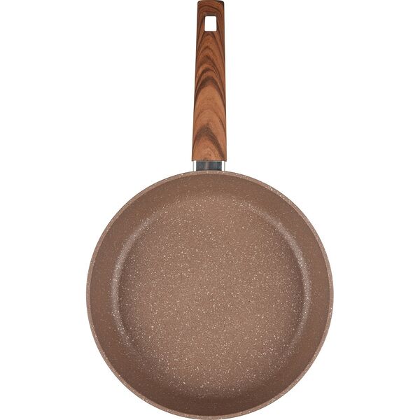 Сковорода Natura, 26 см, кованый алюминий с мраморным покрытием