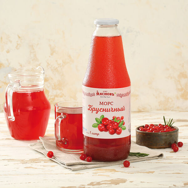 Морс брусничный МясновЪ Буфет