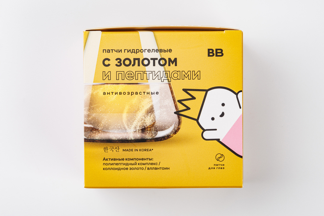 

Патчи гидрогелевые с золотом и пептидами 60 шт.