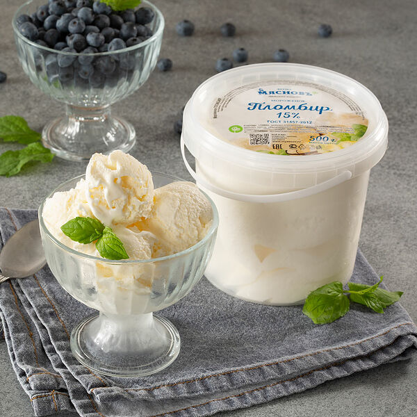 Мороженое пломбир 15% ГОСТ МясновЪ Ферма