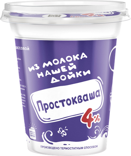 

Простокваша Нашей дойки из молока 4% 300 г