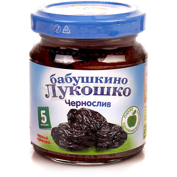 Пюре фруктовое Бабушкино Лукошко Чернослив