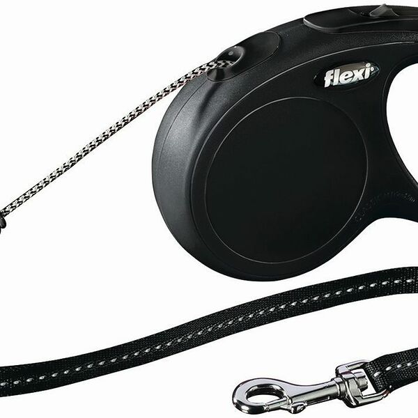 Flexi рулетка New Classic для собак до 12 кг (8 м трос) S, Синий