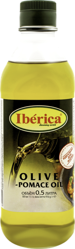 

Масло оливковое Iberica Pomace рафинированное с добавлением нерафинированного 0.5 л
