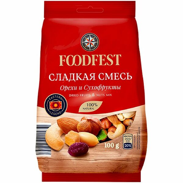 Смесь Foodfest Сладкая 100г