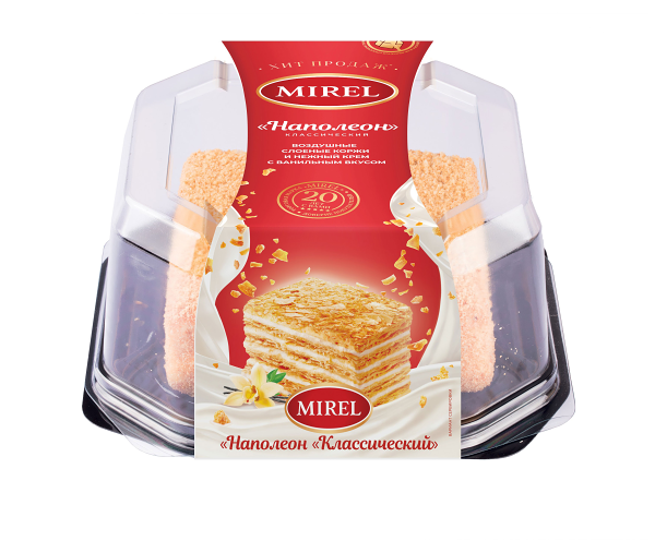 Торт Mirel Наполеон Классический, 550г