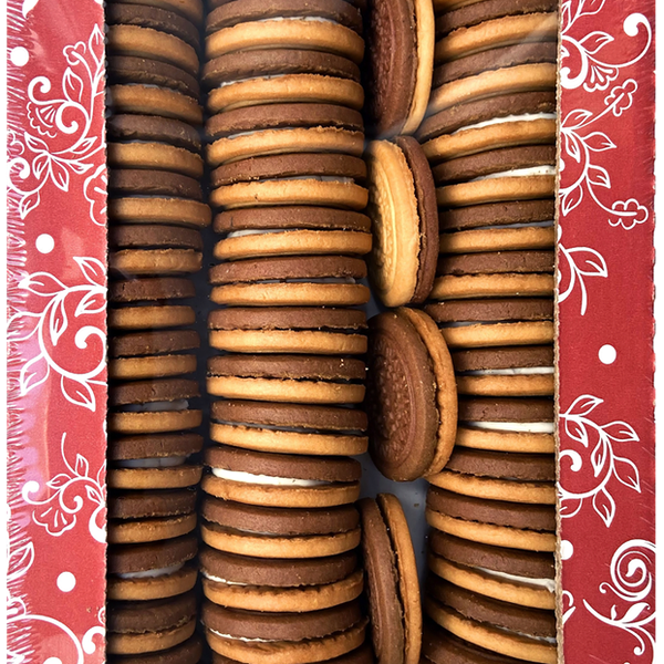 Печенье-сэндвич УСЛАДА Восторжея со вкусом и ароматом ванили