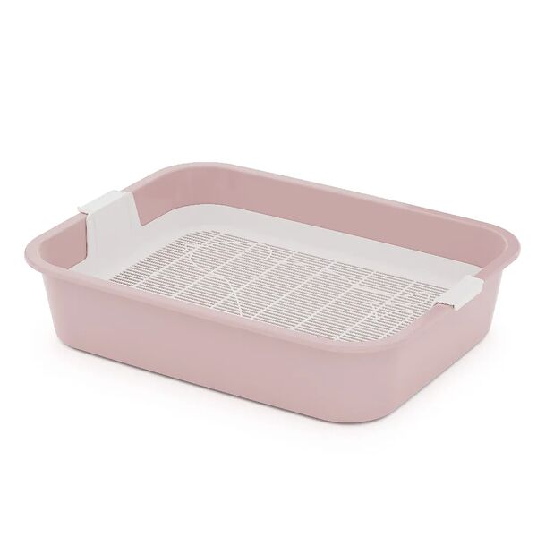 Лоток для кошек Мурка розовый