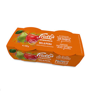 Пюре Frulla из яблока и груши, 4х100 г
