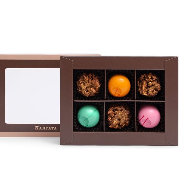 Шоколадный набор Золотые грани