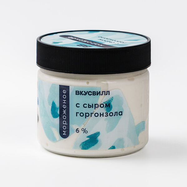 Мороженое Вкусвилл с сыром Горгонзола