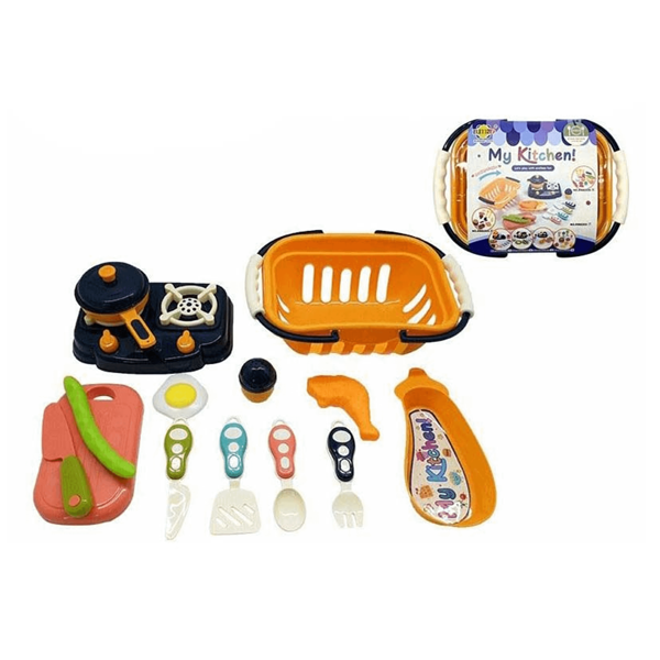 Набор Кухня в корзинке 15 предметов