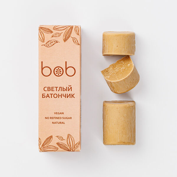 Светлый шоколадно-ореховый батончик Bob