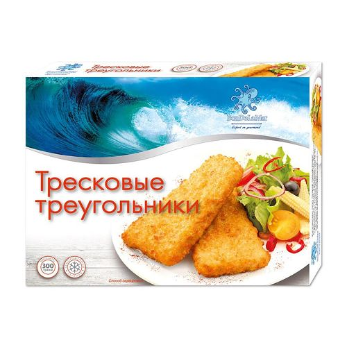 Рыбные треугольники Bondelamar в панировке