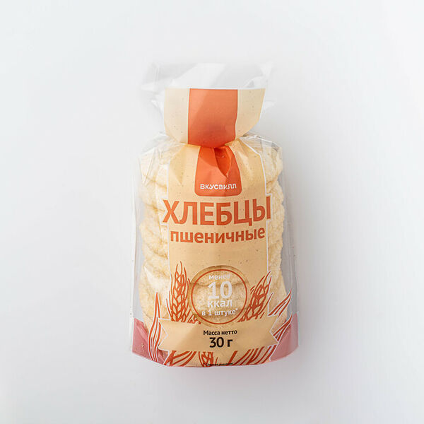 Хлебцы пшеничные ВкусВилл 30г
