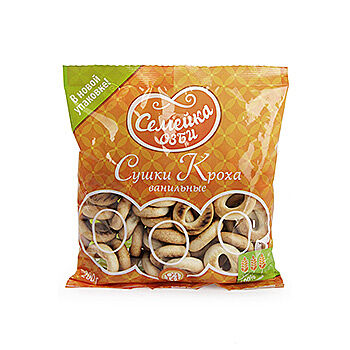 Сушки Кроха Семейка Озби с ванилью