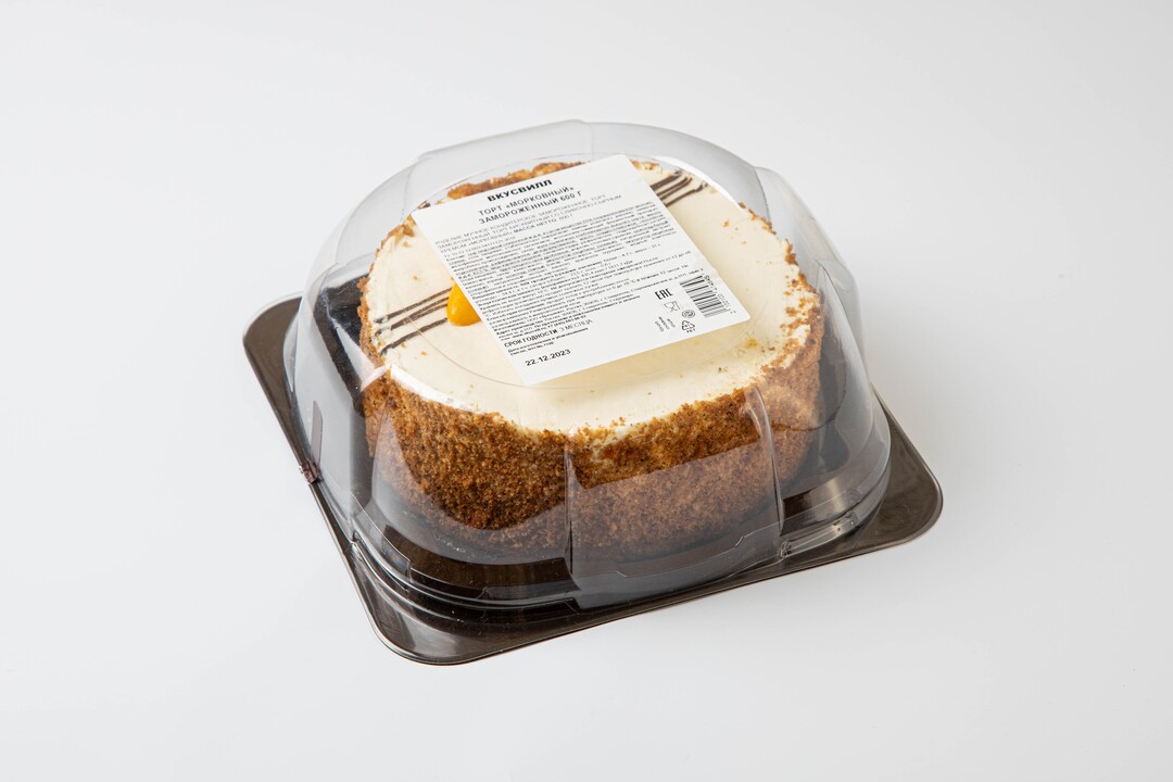 

Торт "Морковный" зам. 600 г(Продукт замороженный)
