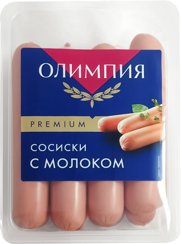 

Сосиски Олимпия с молоком 600 г