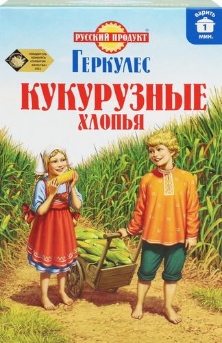 

Хлопья Русский продукт Геркулес Кукурузные 400 г