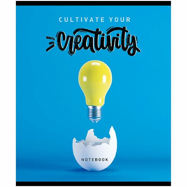 Тетрадь Полотняно-заводская бумажная мануфактура Фреш мьюзик общая в клетку, 48 листов, 1 шт. в ассортименте