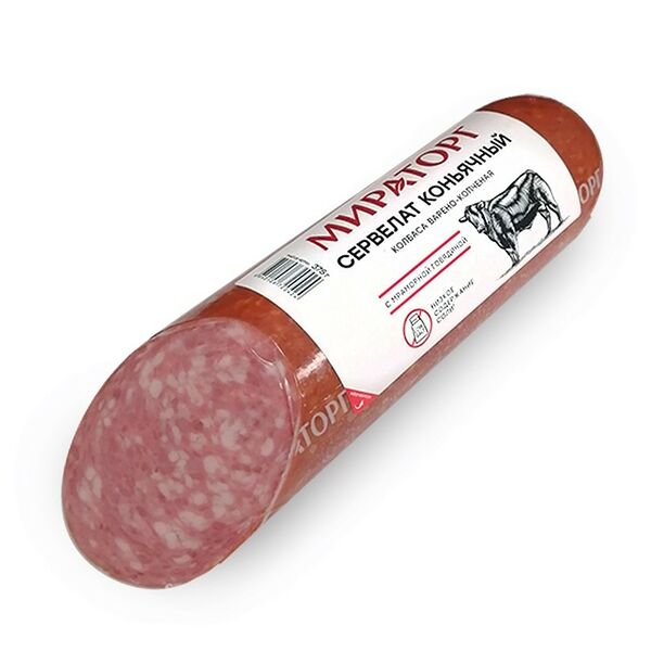 Колбаса Сервелат Коньячный