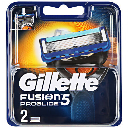 Кассеты сменные Gillette Fusion Proglide с 5 лезвиями, 2 шт.