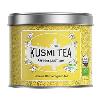 Чай зеленый Kusmi Tea Organic Green jasmine 90 г, Франция
