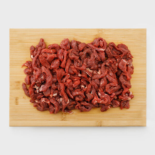 Бефстроганов из говядины вес