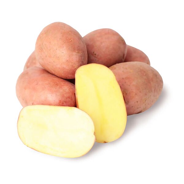 Картофель красный мытый