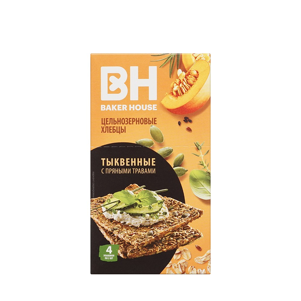 Цельнозерновые Хлебцы Baker House 