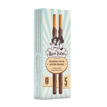 Хлебные палочки Buon Forno покрытые молочным шоколадом