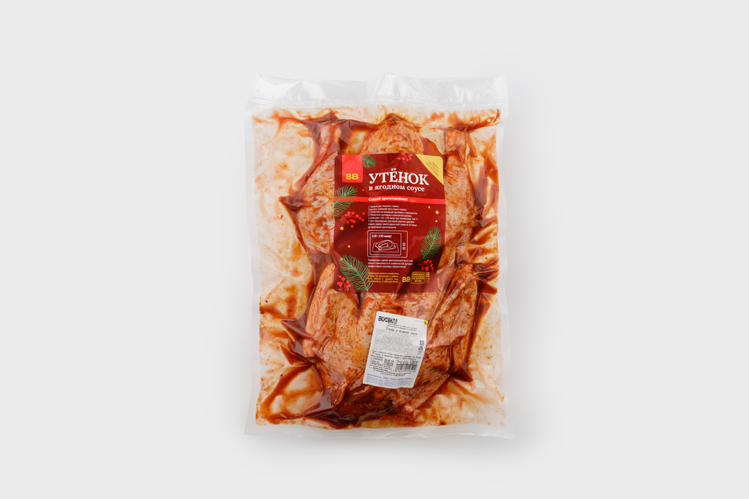 

Утенок в ягодном соусе