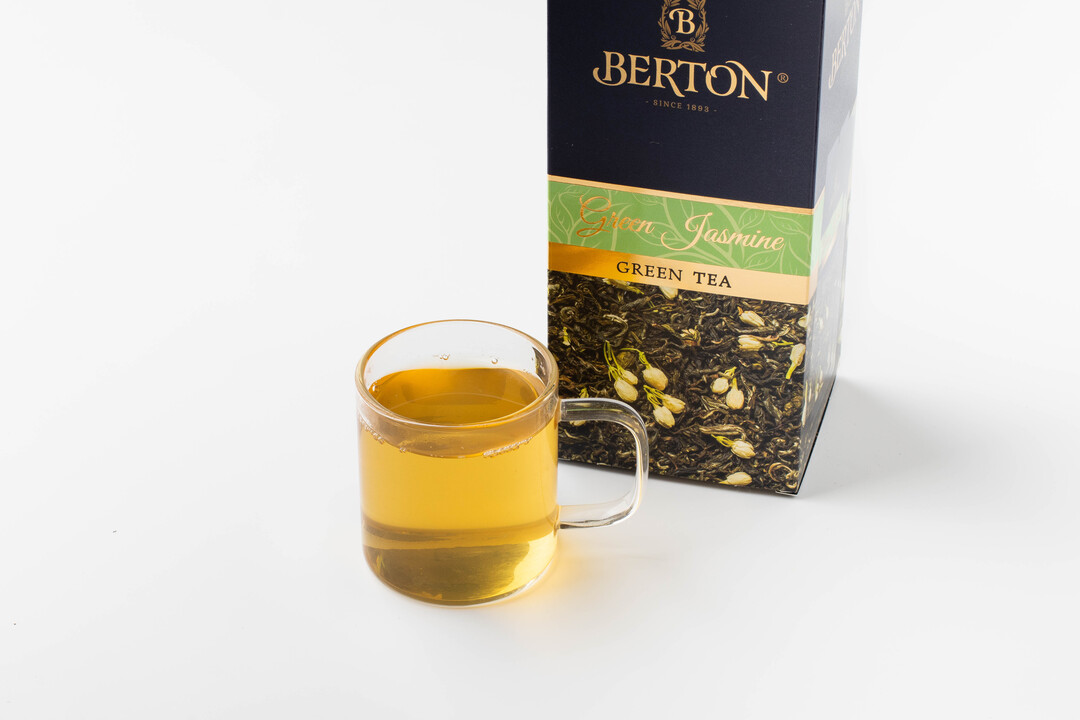 

Чай зелёный листовой "Green Jasmine", кафе