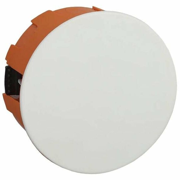 Коробка распаячная скрытой установки Эра KRP-80-40 красно-белая для полых стен крышка IP20, 80х40 мм