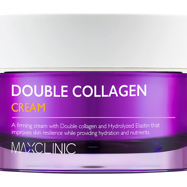 MAXCLINIC Double Collagen Cream Крем антивозрастной с низкомолекулярным коллагеном укрепляющий, 50 г