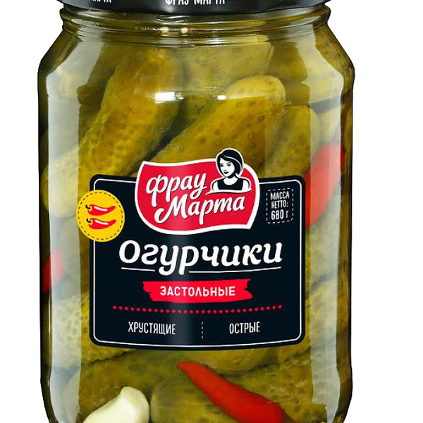 Огурчики Фрау Марта Застольные