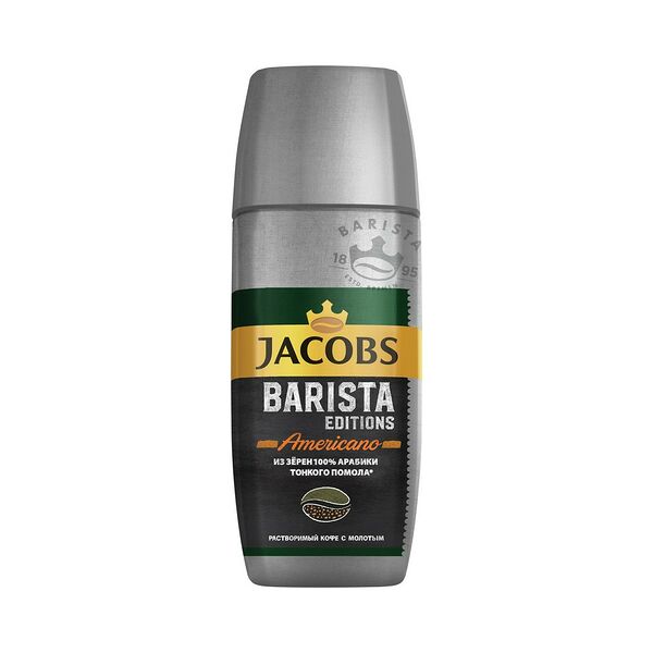Кофе раствор Jacobs Barista Editions Americano нат субл доб кофе жар молот 90г