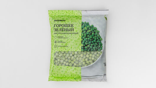 Горошек зеленый замороженный
