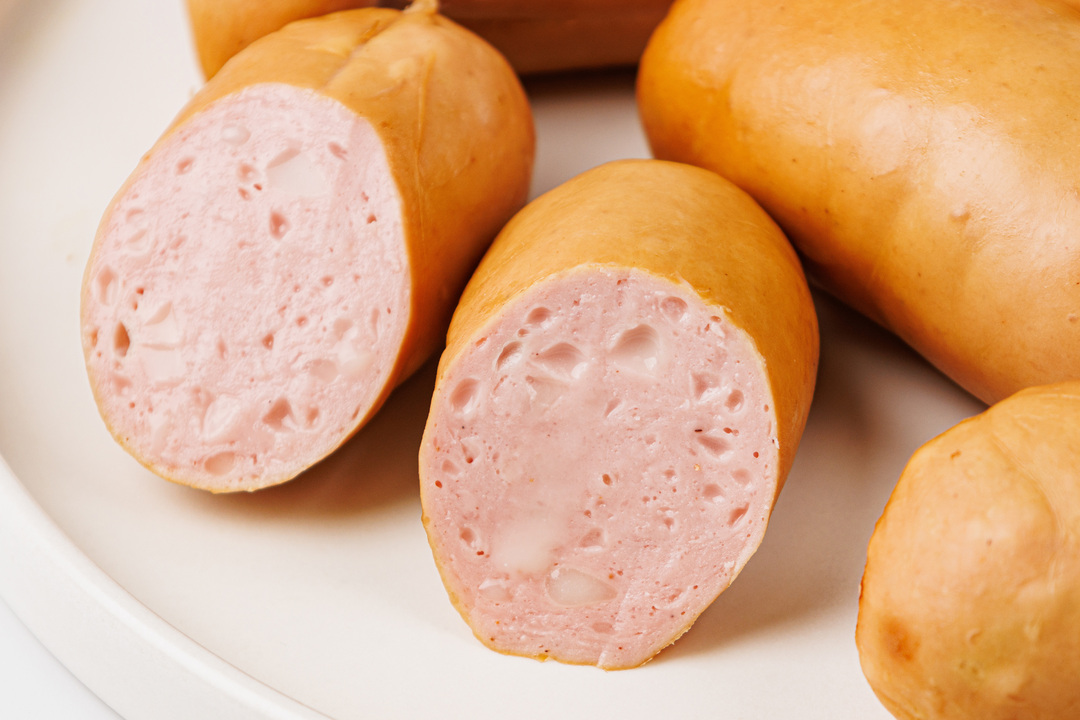 

Сардельки с телятиной и сыром, вес
